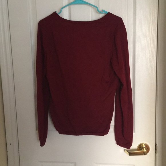 Red Sweater top - Picture 3 of 3